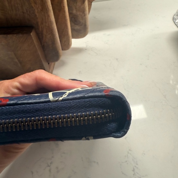 Gucci Women's Blue and Red Wallet - Picture 4 of 12